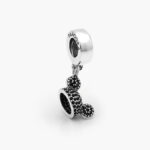 Charm Plata .925 Rodizado Cabeza Mickey 0342