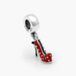 Colgante Plata .925 Rodizado Tacón Minnie 0345