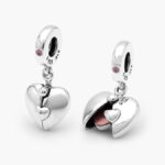 Colgante Plata .925 Rodizado Corazón 0362