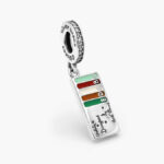 Colgante Plata .925 Rodizado Welcome Disneyland 0365