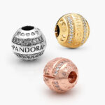 Clip Plata .925 Rodio & ALE MET Corazones Zirconias 0158