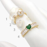 Anillo Chapa de Oro 0910 Ajustable