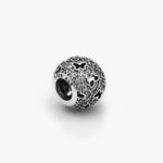 Charm Plata .925 Rodizado Mariposa Zirconias 0266