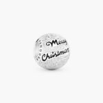 Charm Plata .925 Rodio Merry Christmas 437