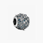 Charm Plata .925 Rodio Flores Zirconias 465