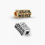 Charm Plata .925 Rodio Star Wars LOGO 480