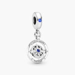 Colgante Plata .925 Rodio Rosa de los Vientos 630