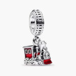 Colgante Plata .925 Rodio Tren Esmalte 675