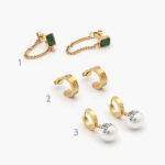 Aretes Acero Inoxidable 0019