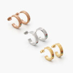 Aretes Acero Inoxidable 0018