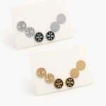 Set Aretes Acero Inoxidable 0290