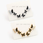 Set Aretes Acero Inoxidable 1577B