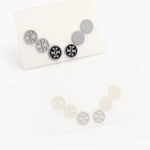 Set Aretes Acero Inoxidable 0290