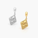 Colgante Acero Inoxidable Flor de Lis 0390