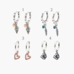 Arracadas Plata .925 Rodio 0125