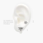 Broqueles Plata .925 Rodizados Grupo 02