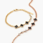 Pulso Acero Inoxidable Flores 3444