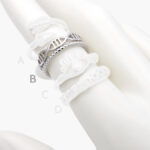 Anillo Plata .925 Rodizado 0172