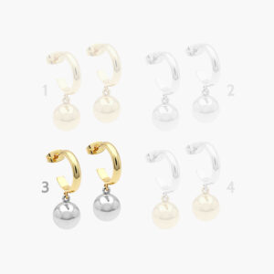 Aretes Chapa de Oro 0405