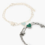 Pulso Acero Inoxidable Corazones Mariposas 0321