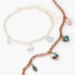 Pulso Acero Inoxidable Figuras Esmalte 0326