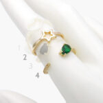 Anillo Chapa de Oro 0948 Ajustable