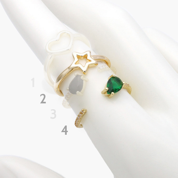 marcaca124-1-1 Anillo Chapa de Oro 0948 Ajustable - Image 1