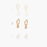 Hoops Chapa de Oro Zirconias 0733 - Modelo 1