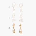 Hoops Chapa de Oro Zirconias 0736