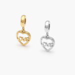 Dije Acero Inoxidable Corazón Love 0429