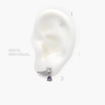 Piercing Acero Inoxidable Estrellas 0189