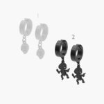 Arracadas Acero Inoxidable Calaveras