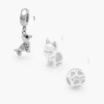 Dije Acero Inoxidable Perros 0459