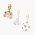 Dije Acero Inoxidable Juegos Esmalte 0453