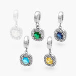 Dije Acero Inoxidable Zirconias 0443