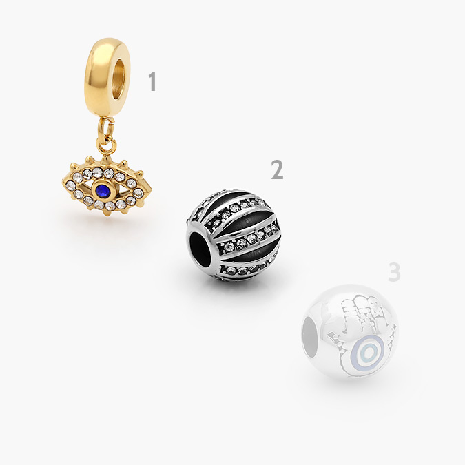 marcate162 Dije Acero Inoxidable Ojo Turco 0458 - Image 1