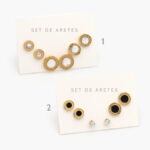 Aretes Acero Inoxidable Grupo 1