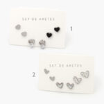 Aretes Acero Inoxidable Grupo 3