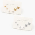Aretes Acero Inoxidable 8351