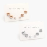 Aretes Acero Inoxidable 8486