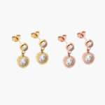 Broqueles Acero Inoxidable Números Romanos 913