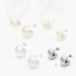 Aretes Acero Inoxidable Chunky 0050
