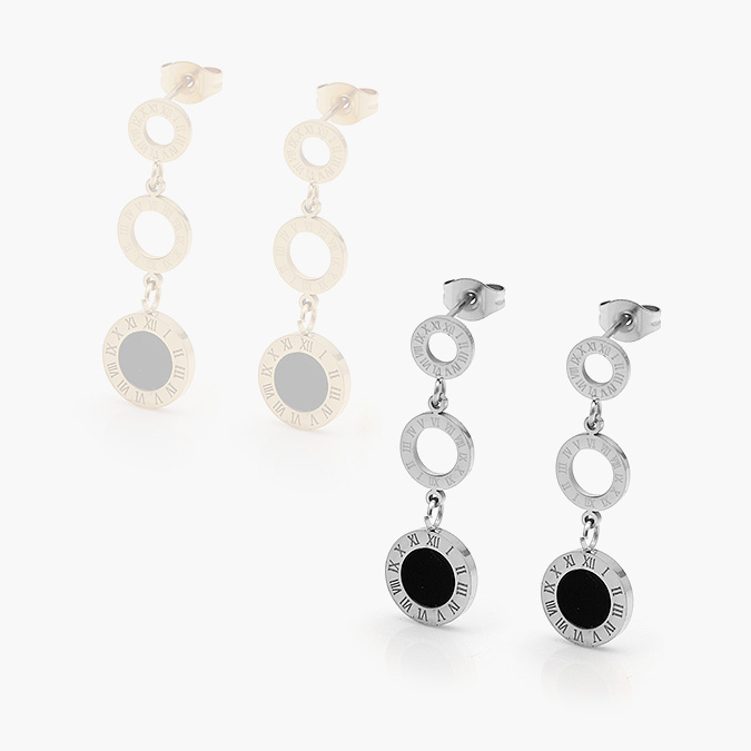 marcate144 Aretes Acero Inoxidable 8050 - Image 1