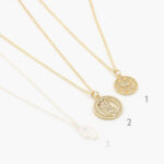 Collares Chapa de Oro Mano de Fatima 0413