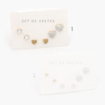 Aretes Acero Inoxidable Grupo 2