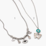 Collar Acero Inoxidable Ojo Turco 398