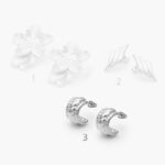 Aretes Acero Inoxidable Chunky 0065