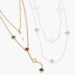 Layer Acero Inoxidable Flores Esmalte/Madre Perla 366