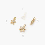 Dije Chapa de Oro Zirconias