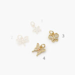 Dije Chapa de Oro Insectos Zirconia